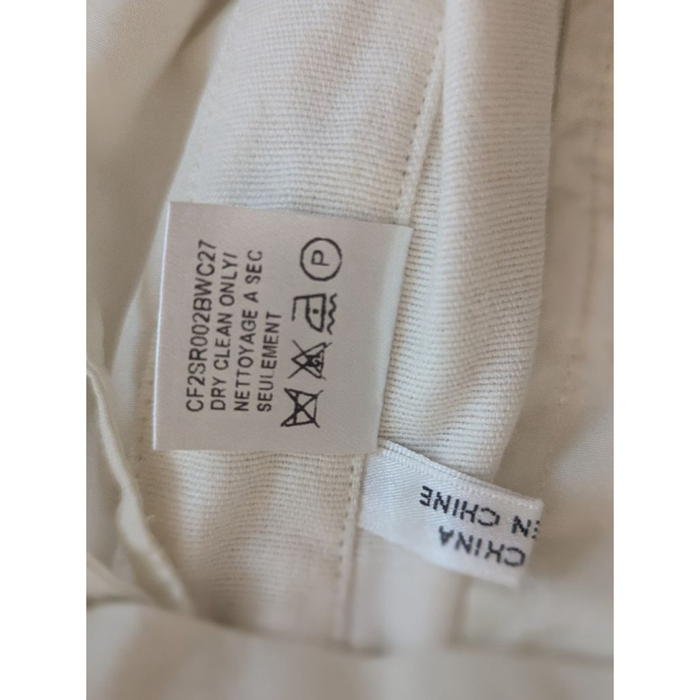 Women's Ports 1961 Pants size 4 White & Grey - Picture 13 of 13